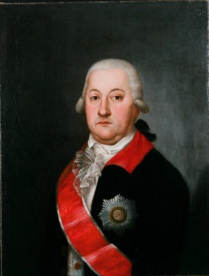 Unknown man with order of st Stanislaus na restauratie