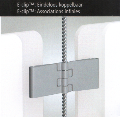E-clips zijn eindeloos koppelbaar
