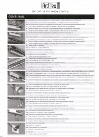 Artitec Combi rail ophangen