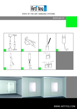 Flexibele ophanging Display-it