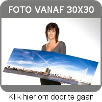 Foto printen vanaf 30x30 cm