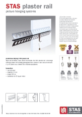 Plaster Rail STAS