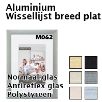 M062 aluminium wissellijst