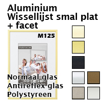aluminum M125 wissellijst