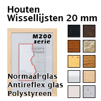 houten wissellijst M200 serie