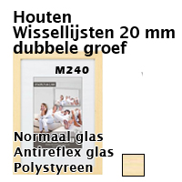 houten lijst wissellijsten M240