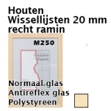 houten lijst wissellijsten M250