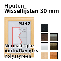 M345 brede houten lijst