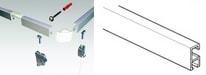 Minirail blister en lijntekening