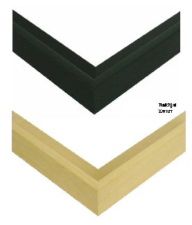 Baklijsten hout met trap