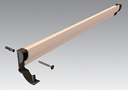 Paper rail en memo rail papieren inklemmen
