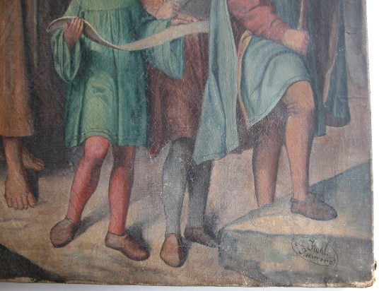 The funeral of Saint Elizabeth zonder gat