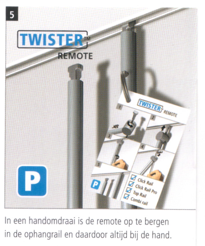 Twister remote