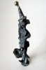 beeld clown met hoedje af brons beeldje beeld-clown-met-hoedje-af-brons-beeldje
