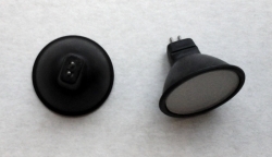 halogeen-lamp-mat-zwart-35W