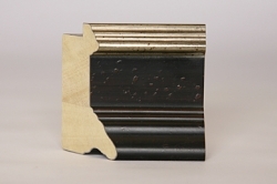 houten-lijst-zwart-zilver-bies