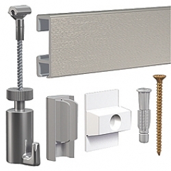 schilderij-ophangsysteem-click-rail-set-alu-staaldraad-cobra