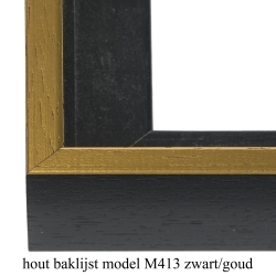 houten-baklijst-op-maat-met-trap-zwart-goud