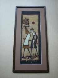 batik-doek-ingelijst-achter-glas-met-passe-partout
