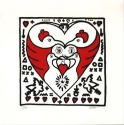 zeefdruk-tortelduifjes-Henk-de-Bouter
