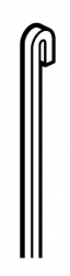 j-rail-max-security-stang-4x4-mm-wit-100-cm