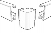 cliprail-wit-200-cm