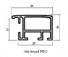 aluminium-wissellijst-Alu-Breed-PRO-mat-zilver-50-x-60-cm