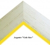 houten-wissellijst-Argento-op-maat-Zilver-met-gele-bies