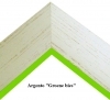 houten-wissellijst-Argento-op-maat-Zilver-met-groene-bies