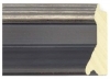 houten lijst zwart zilver bies 0130 65 mm houten-lijst-zwart-zilver-bies-0130-65-mm