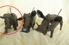 beeld warthog - metalen beeld van een zwijn - zie afbeelding beeld-warthog---metalen-beeld-van-een-zwijn---zie-afbeelding