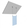 plafondbevestiging zelfklemmend 1,2 mm DO1BL zwart plafondbevestiging-zelfklemmend-1,2-mm-DO1BL-zwart