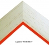 houten wissellijst Argento op maat Zilver met rode bies houten-wissellijst-Argento-op-maat-Zilver-met-rode-bies