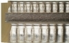 staaflijst lengte ong. 300 cm 145 mm breed zilver ongezaagd staaflijst-lengte-ong.-300-cm-145-mm-breed-zilver-ongezaagd