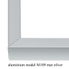 wissellijst op maat aluminium backloader mat zilver wissellijst-op-maat-aluminium-backloader-mat-zilver
