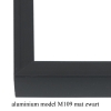 wissellijst op maat aluminium backloader mat zwart wissellijst-op-maat-aluminium-backloader-mat-zwart