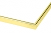 wissellijst op maat aluminium backloader hoogglans goud wissellijst-op-maat-aluminium-backloader-hoogglans-goud
