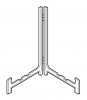standaard modern voor 8-15cm RACO-11 50 10 standaard-modern-voor-8-15cm-RACO-11-50-10
