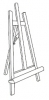 tafelschildersezel luxe uitvoering 42 cm hoog RACO-11 35 10 tafelschildersezel-luxe-uitvoering-42-cm-hoog-RACO-11-35-10